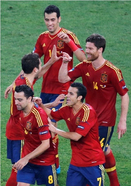 Euro Cup 2012 Spain Vs. France: Spain Defeats France 2-0 ...