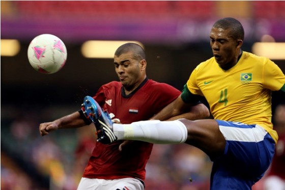 Men's Olympics Soccer 2012 Final: Mexico vs. Brazil ...