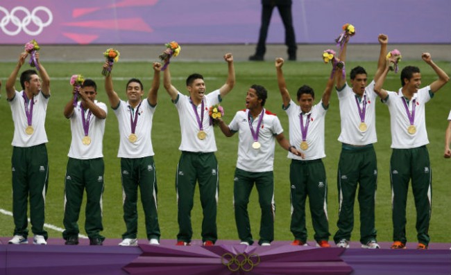 Mexico Scores First Gold Medal vs. Brazil at 2012 Olympics ...