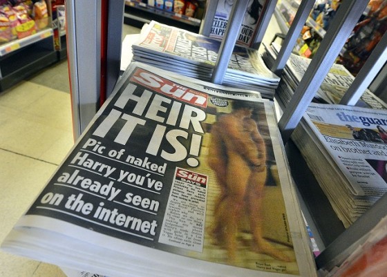 Murdochs Sun Defies Warning With Nude Prince Harry Photos 